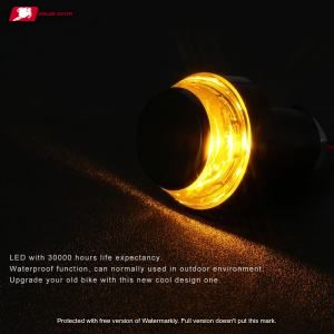 Motorcycle Handlebar Light Indicators 2x